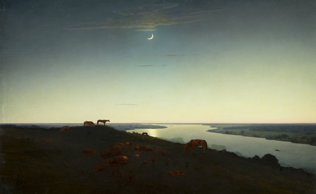 Архип Куинджи. Ночное. 1905 - 1908