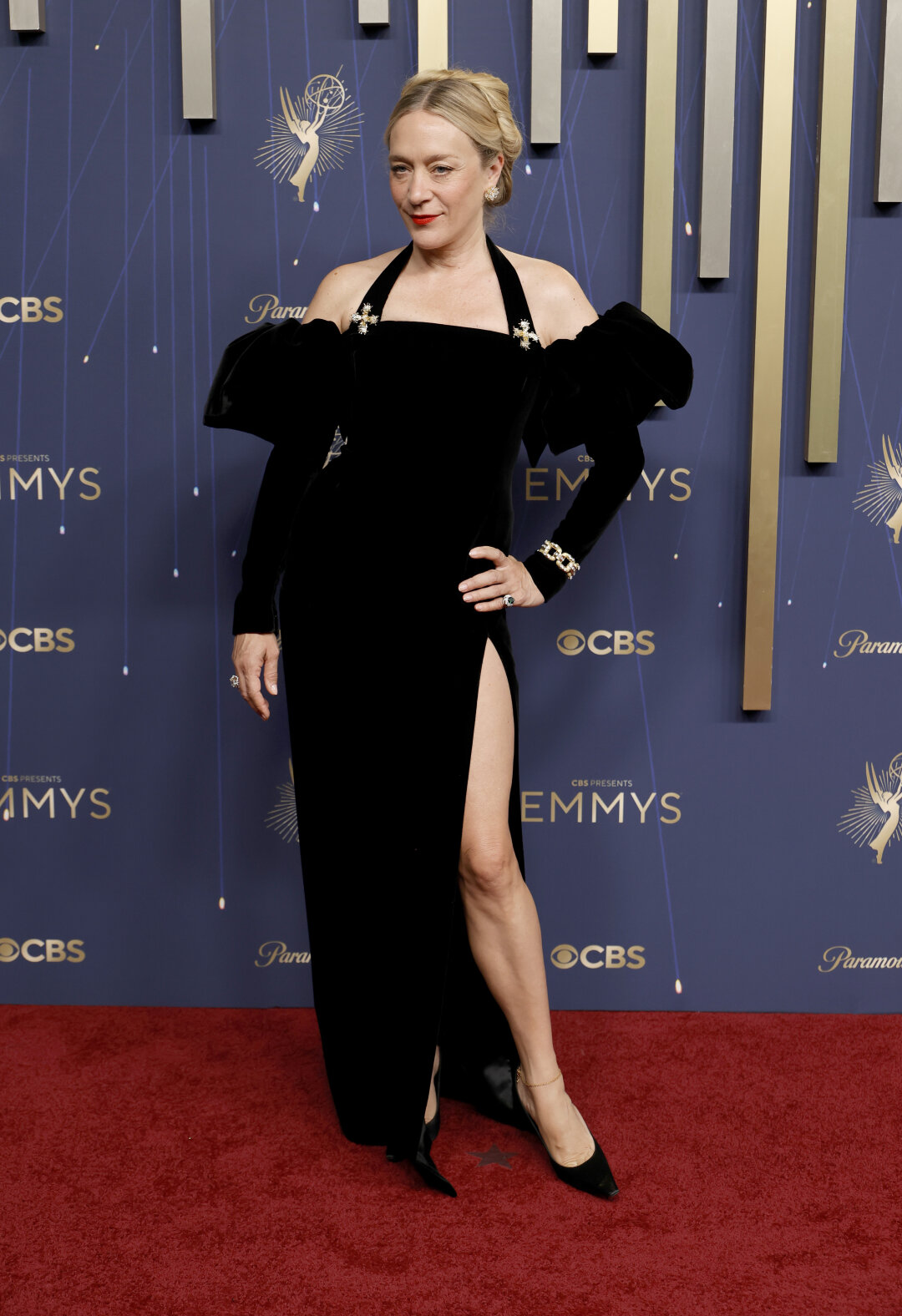 Хлое Севиньи в Saint Laurent