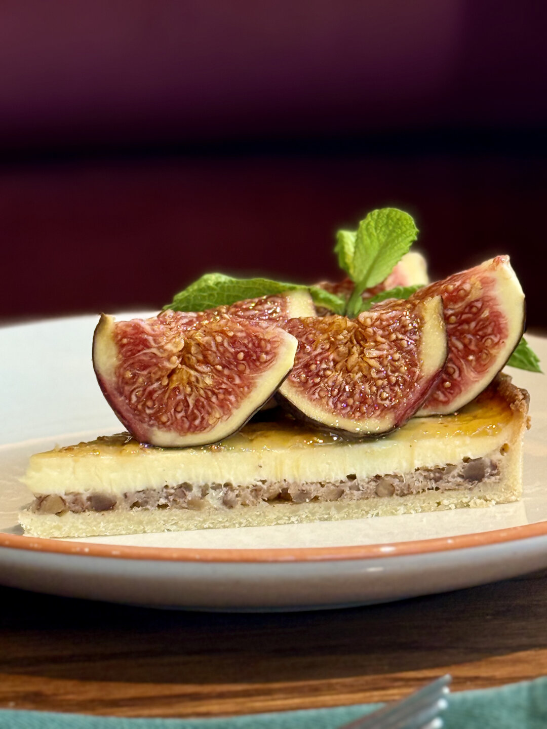 Тарт с инжиром из ресторана «Игрушки»