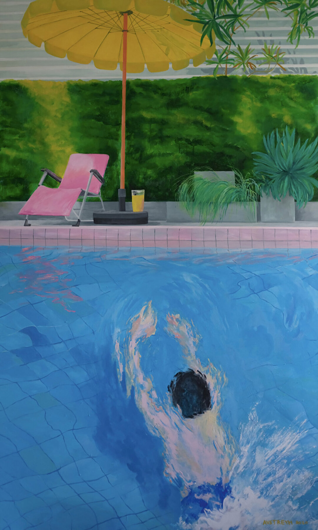 Оля Австрейх. Из серии «Пловцы»