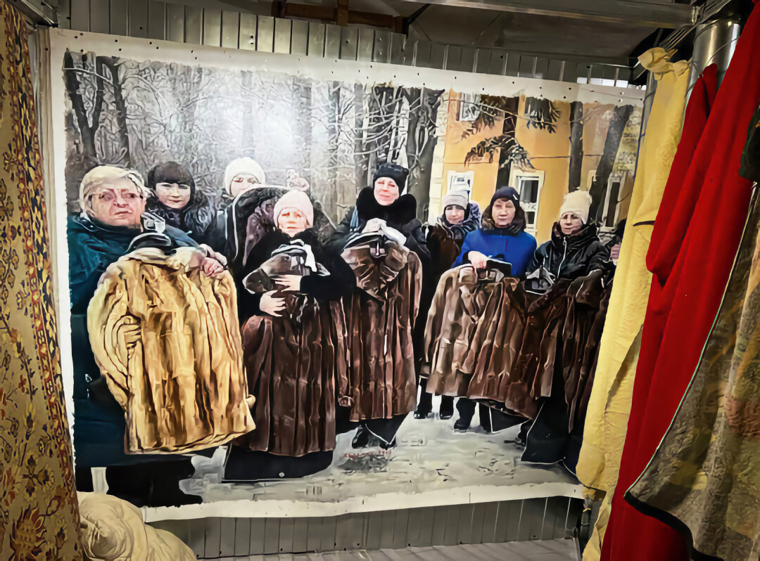 Работа Керима Рагимова. Мастерская НеНеМу (Негосударственный нерусский музей)