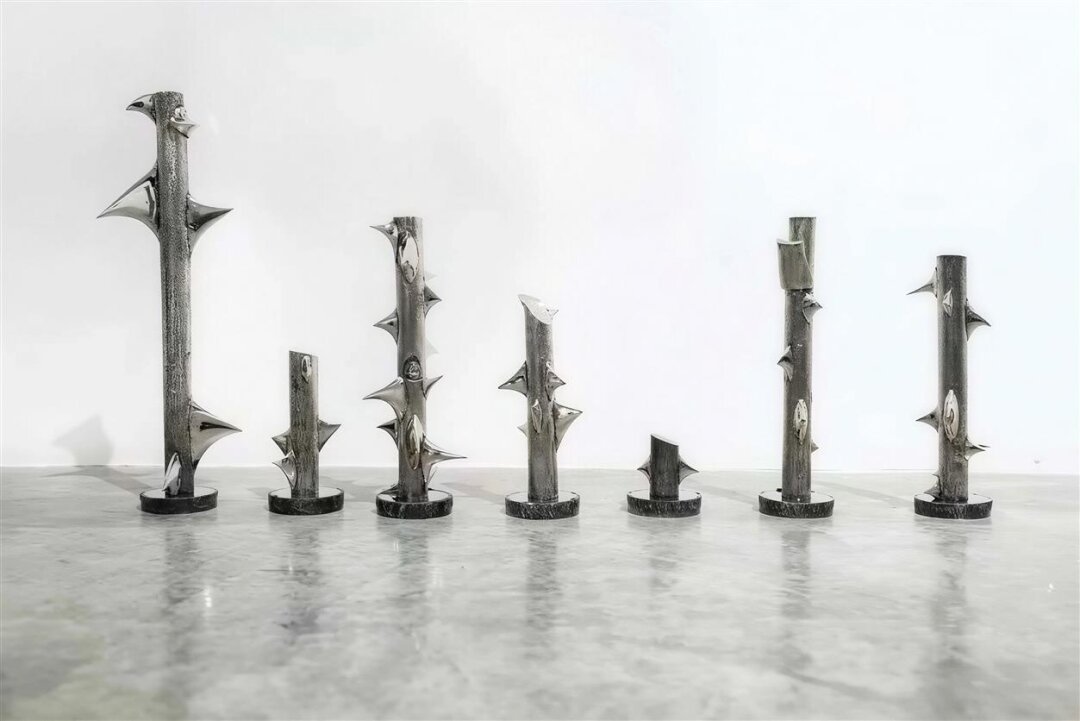 Милена Стрелкова. Объекты из серии «Срезанный сад». 2024