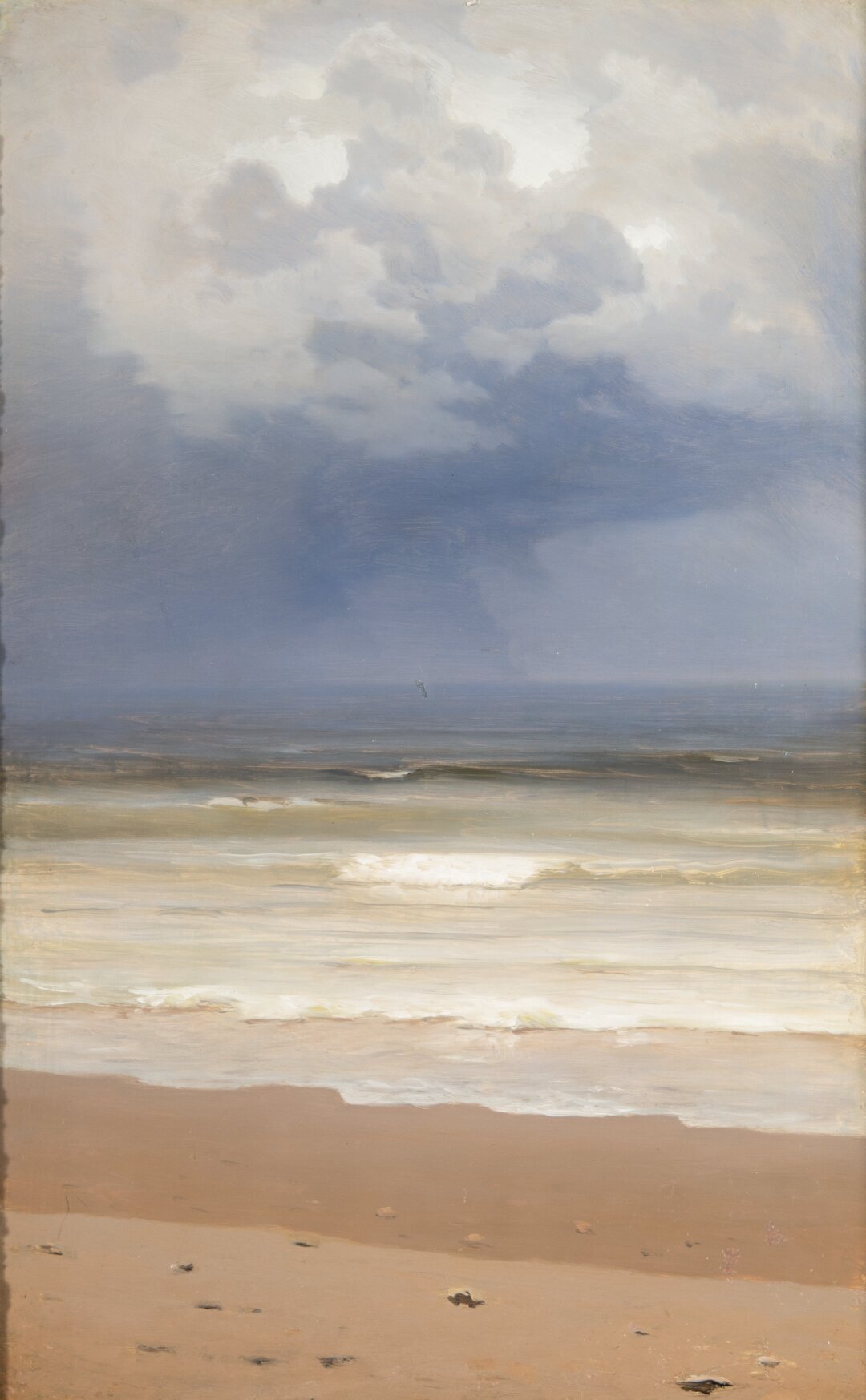 Архип Куинджи. Прибой в дождливый день. 1890-е