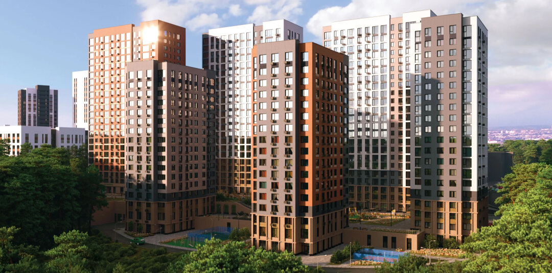 Новый жилой комплекс «Лесная симфония» расположен в одном из живописнейших микрорайонов Уфы, в окружении масштабных лесных массивов и реки Уфимки. В