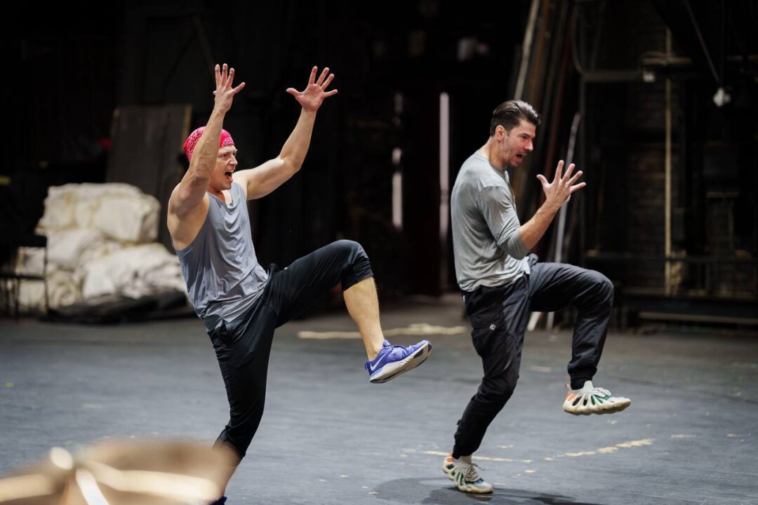 репетиция спектакля «Одиссея»