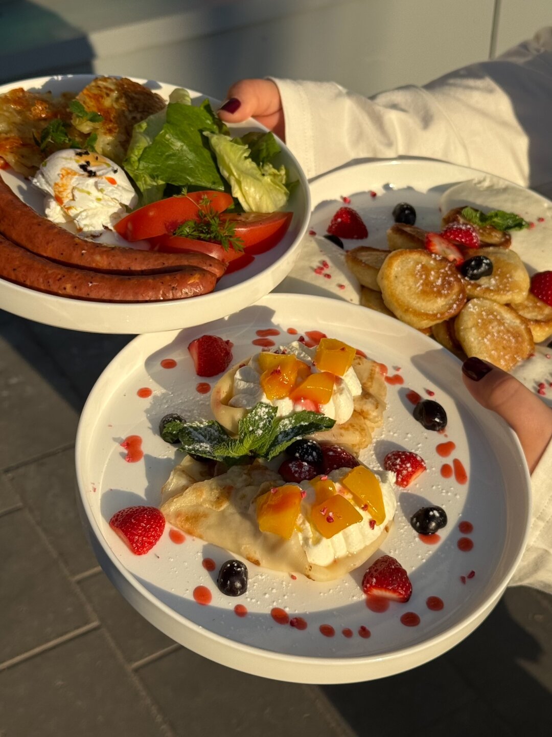 Утреннее меню в «Белом слоне»