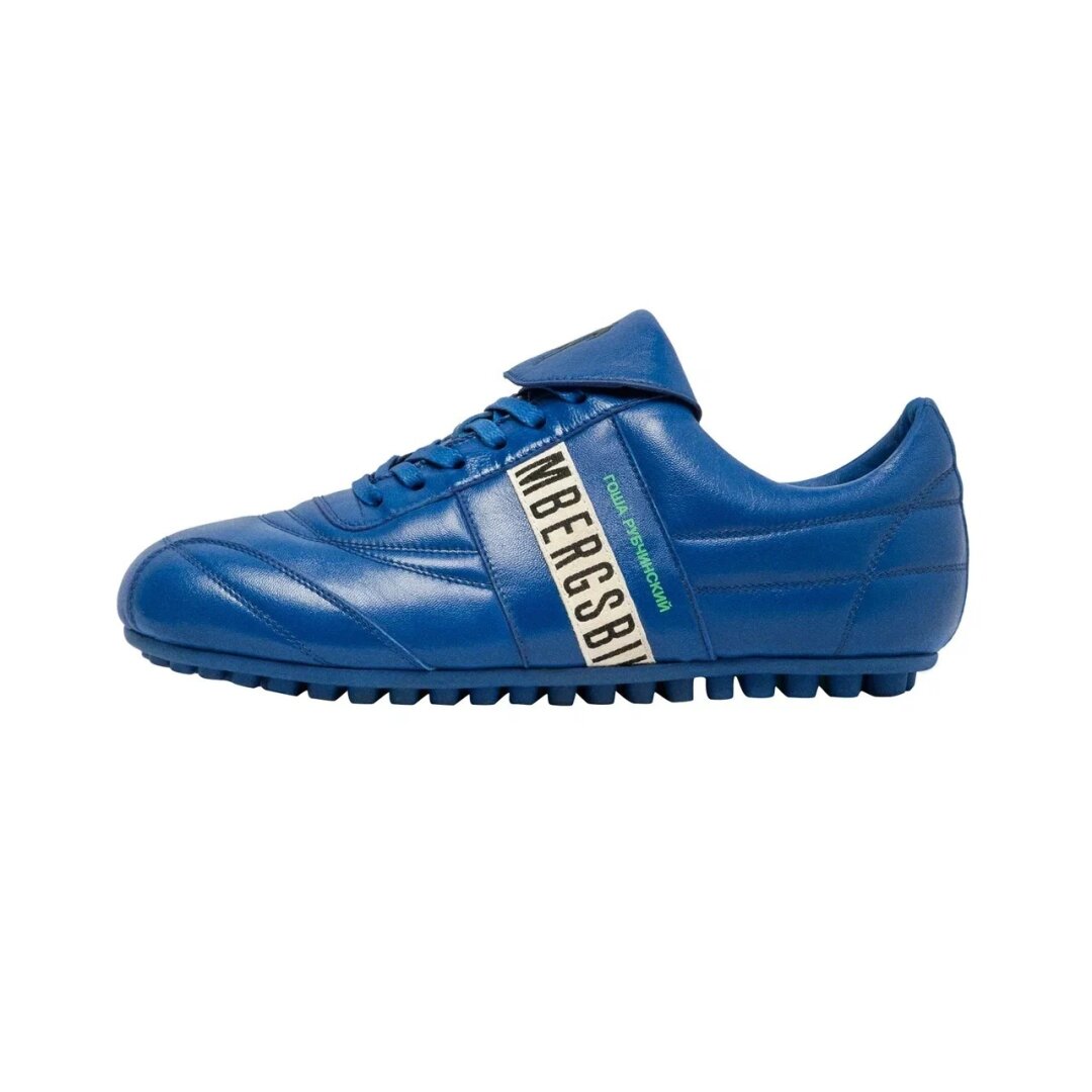 Ультрамариновые кеды ГОША РУБЧИНСКИЙ x Bikkembergs