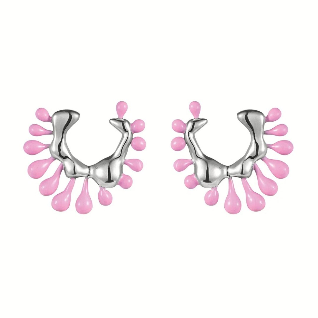 Серьги-бактерии Flex Fleur