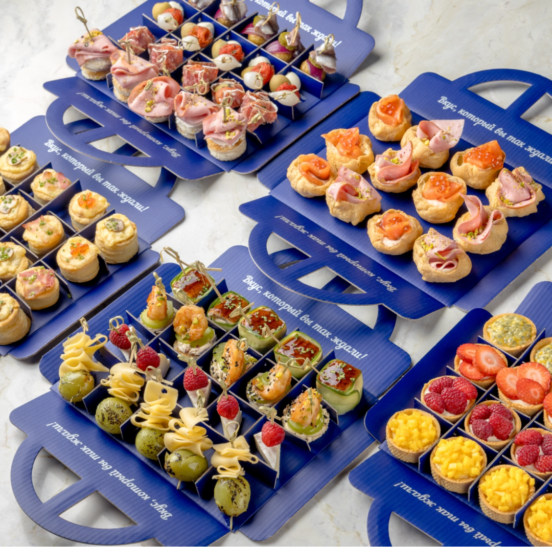 Боксы для фуршетов от «Моменты вкуса»