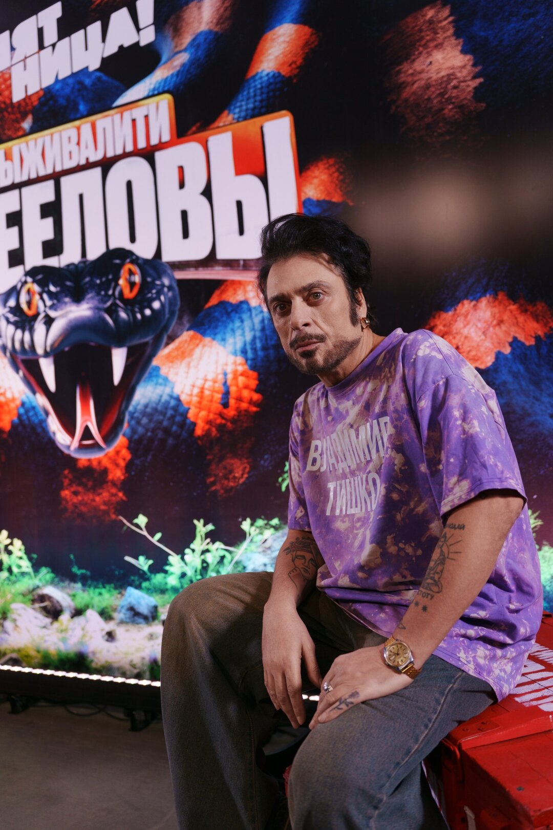 Владимир Тишко на премьере шоу в Уфе