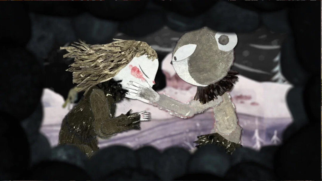 Кадр мультфильма «История огня»