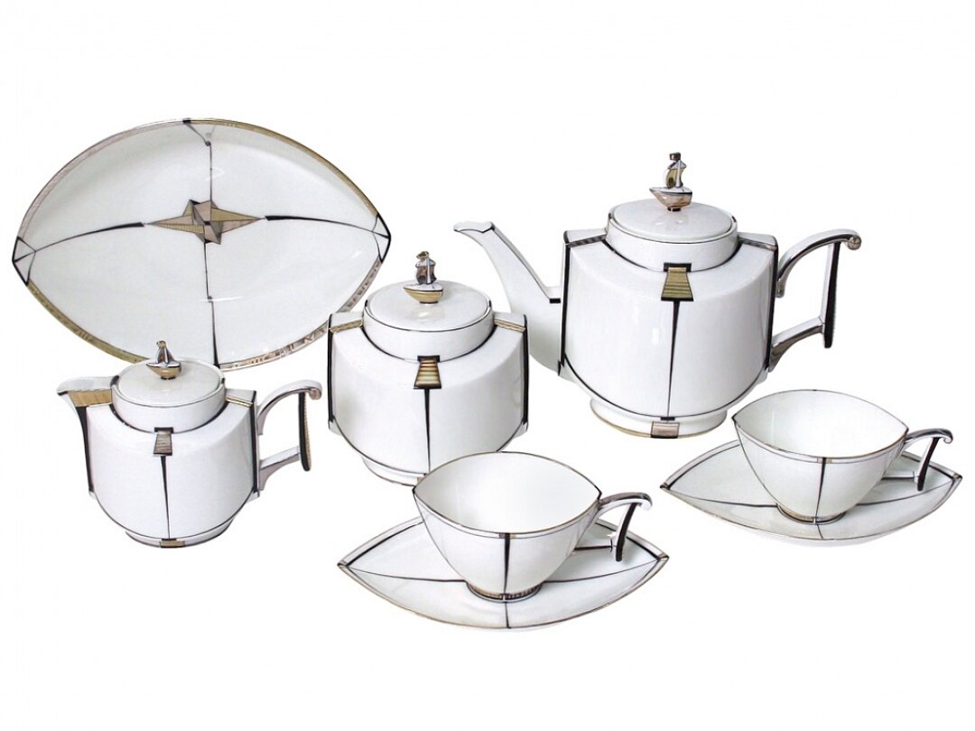 Чайный сервиз «Ковчег» художницы Татьяны Афанасьевой