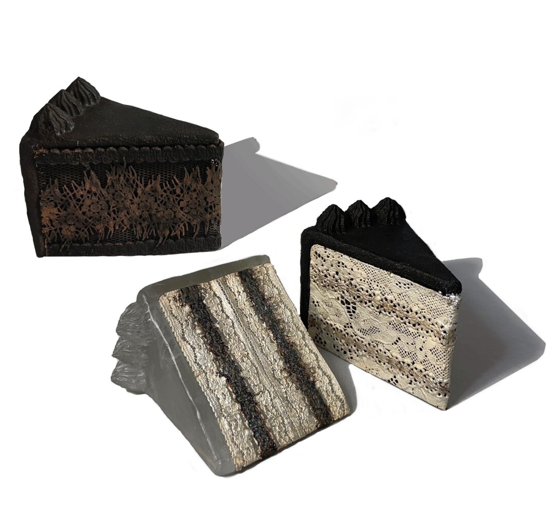 Александра Баландина, объекты из серии "Один кусок"