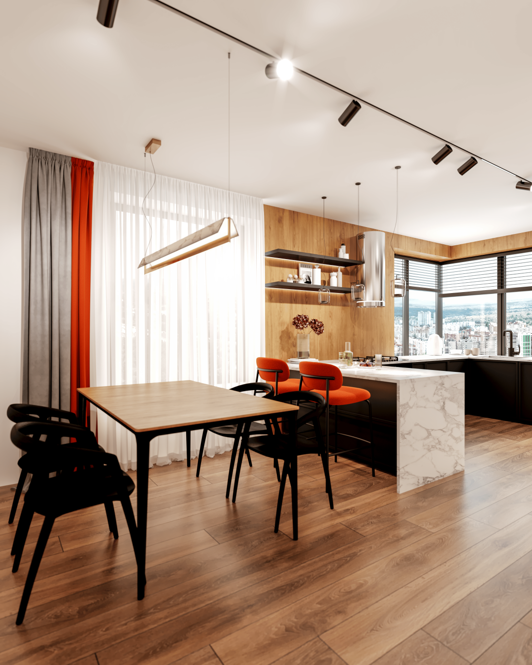 В каждой комнате будет установлена уникальная система вентиляции с фильтрацией и рекуперацией воздуха, а это значит, что у жителей «Вершины» всегда