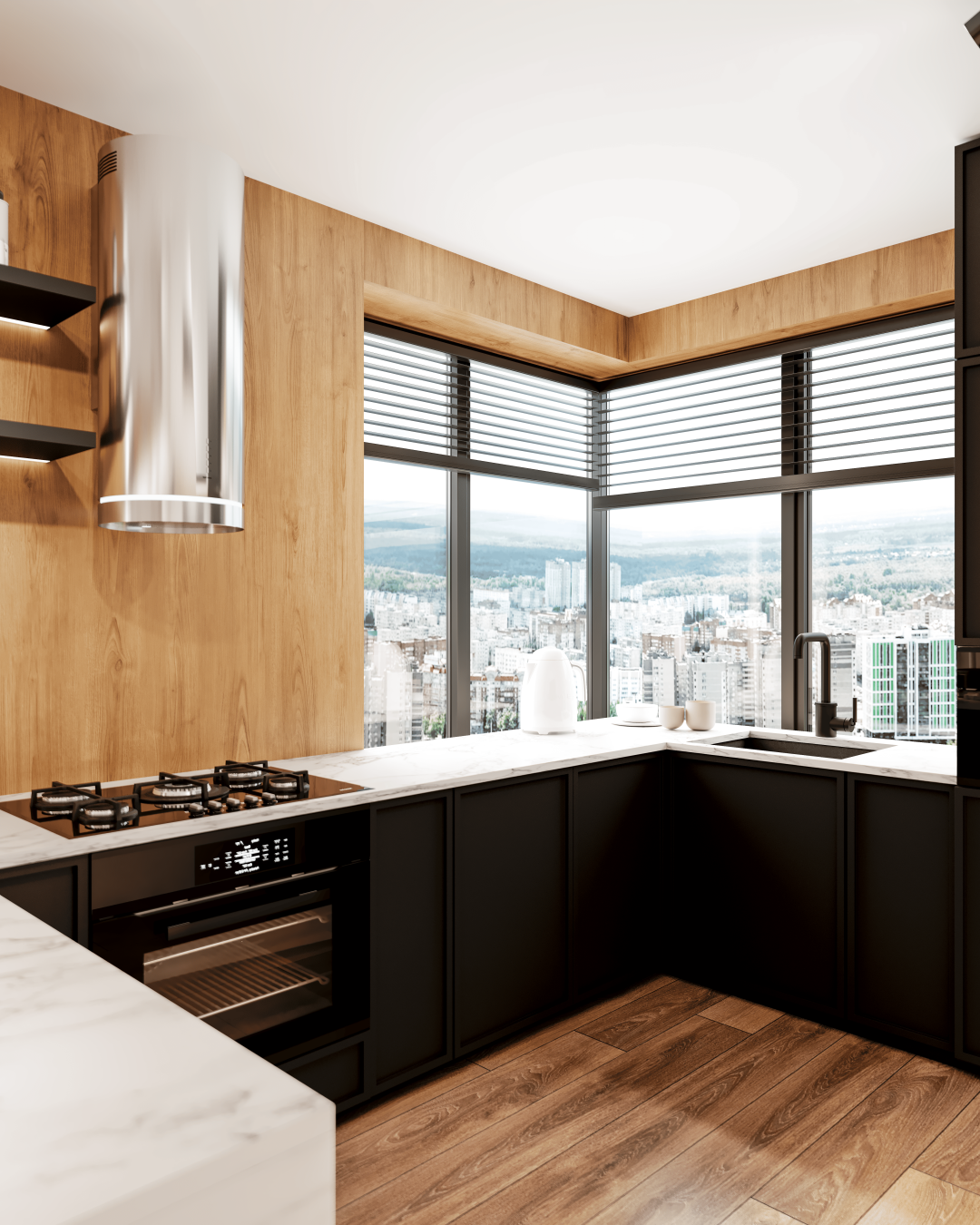 Особое предложение жилого комплекса – квартиры с видовыми кухнями