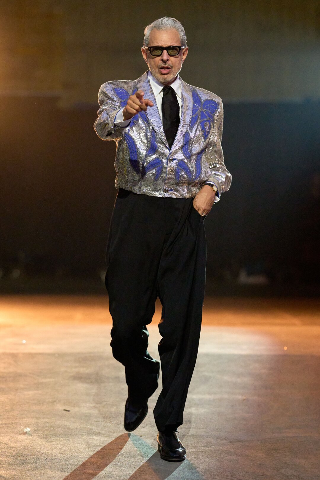 Джефф Голдблюм в Gucci