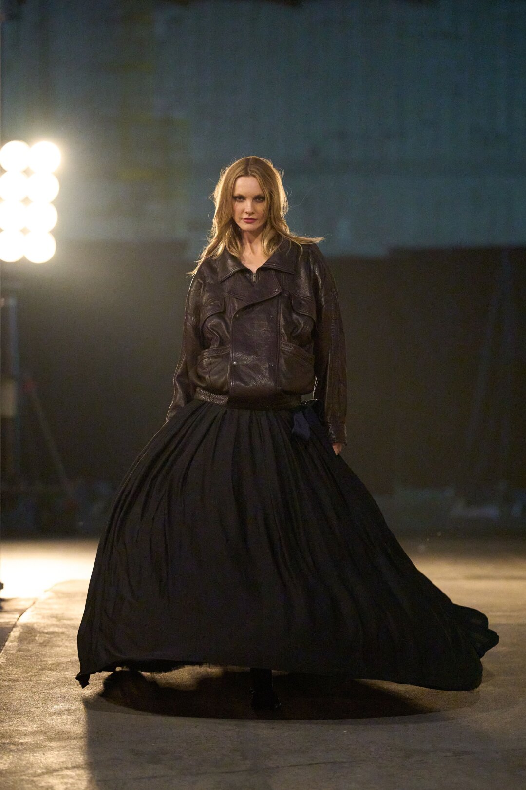 Каролин Трентини в Saint Laurent