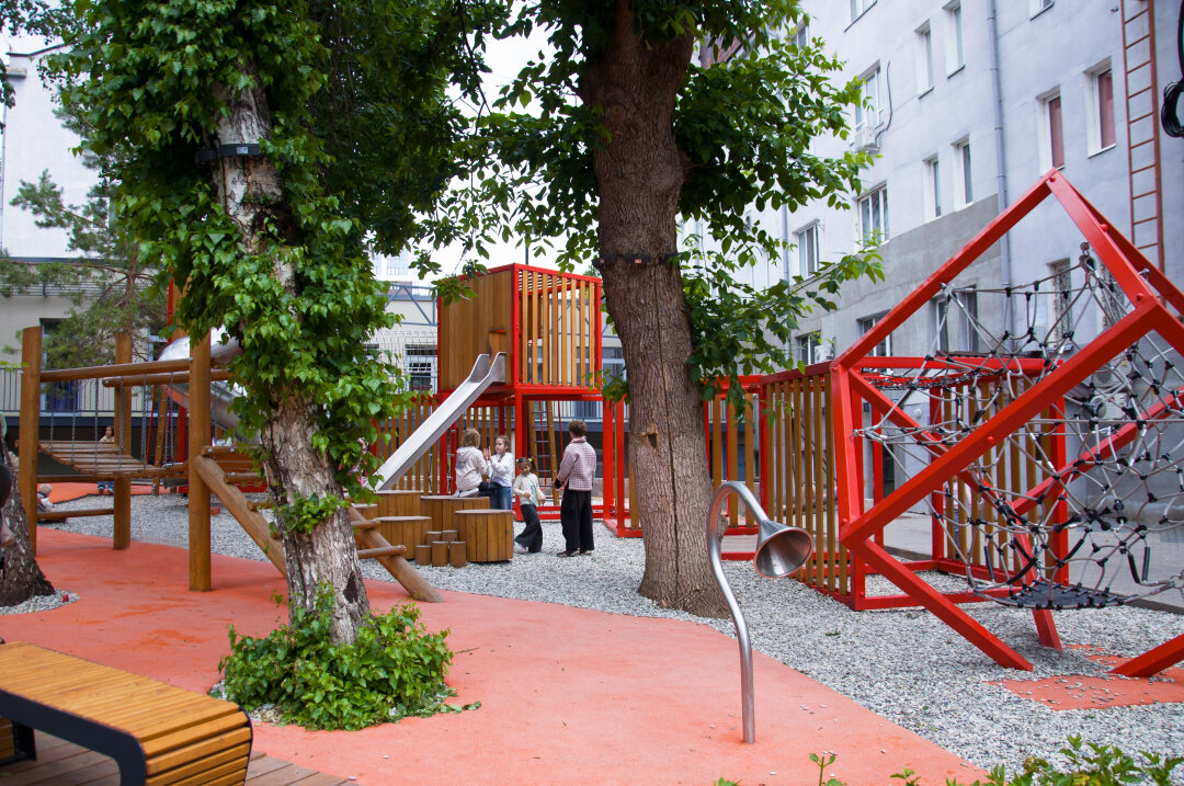 Детская площадка в Уфе