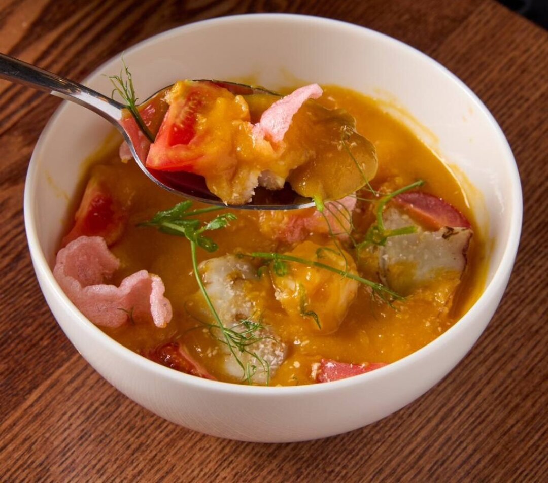 Тыквенный том-ям в ресторане «Идеяториум»