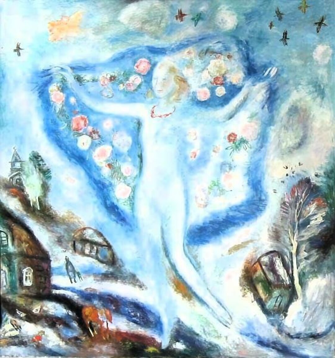 Виталий Тюленев. Весенний ветер. 1992