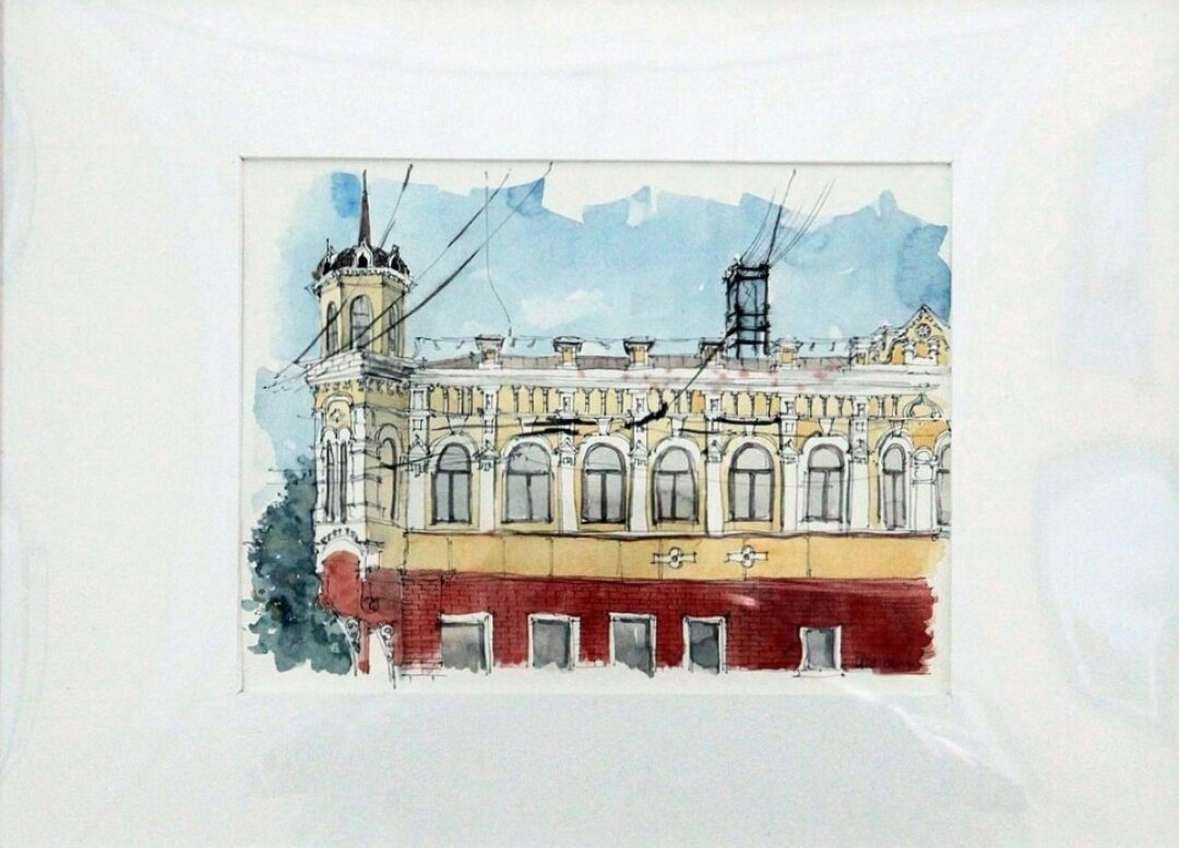 Рида Саетгараева «Дом Нагеля», 2019 г.