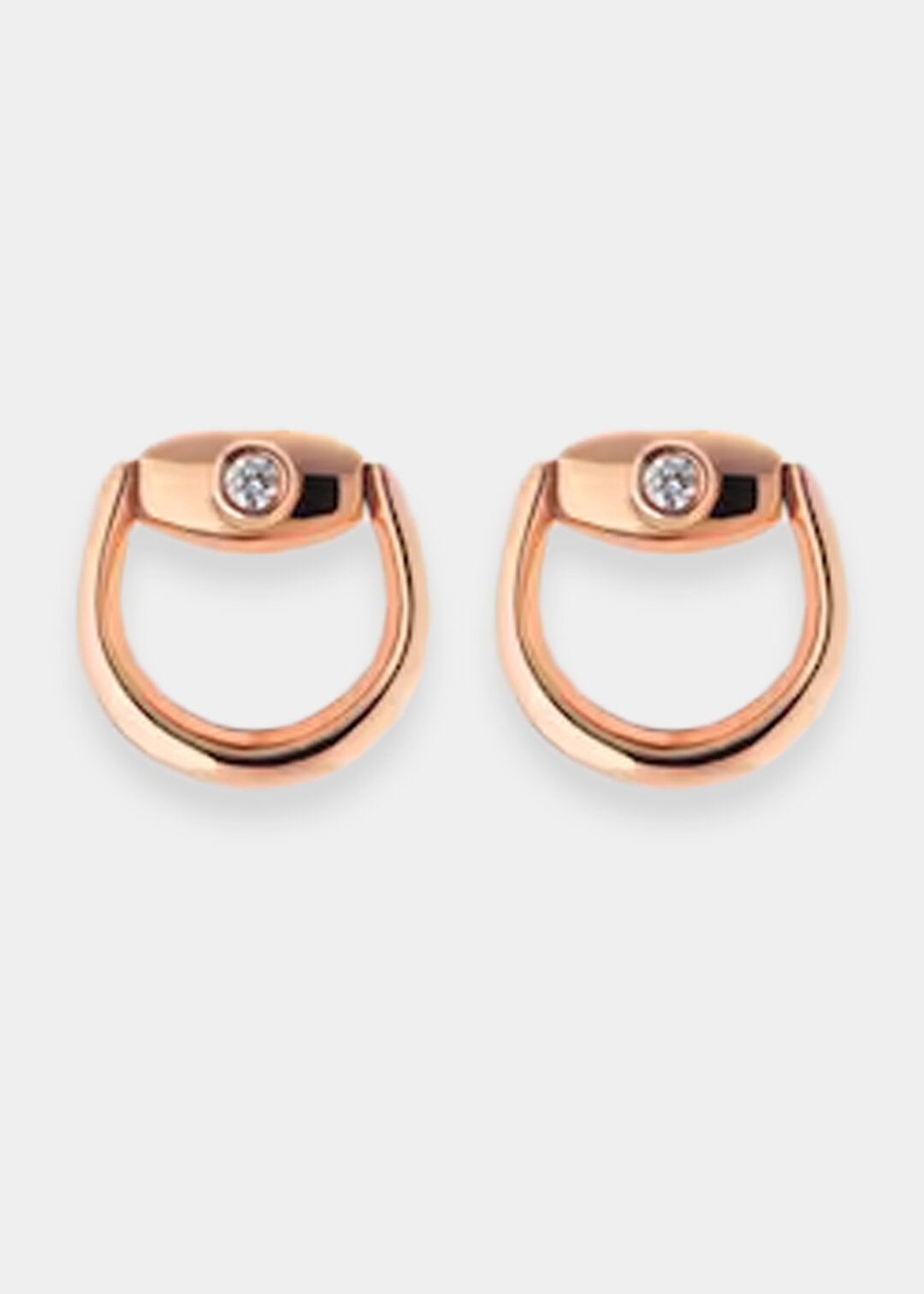 Серьги с бриллиантами Horsebit