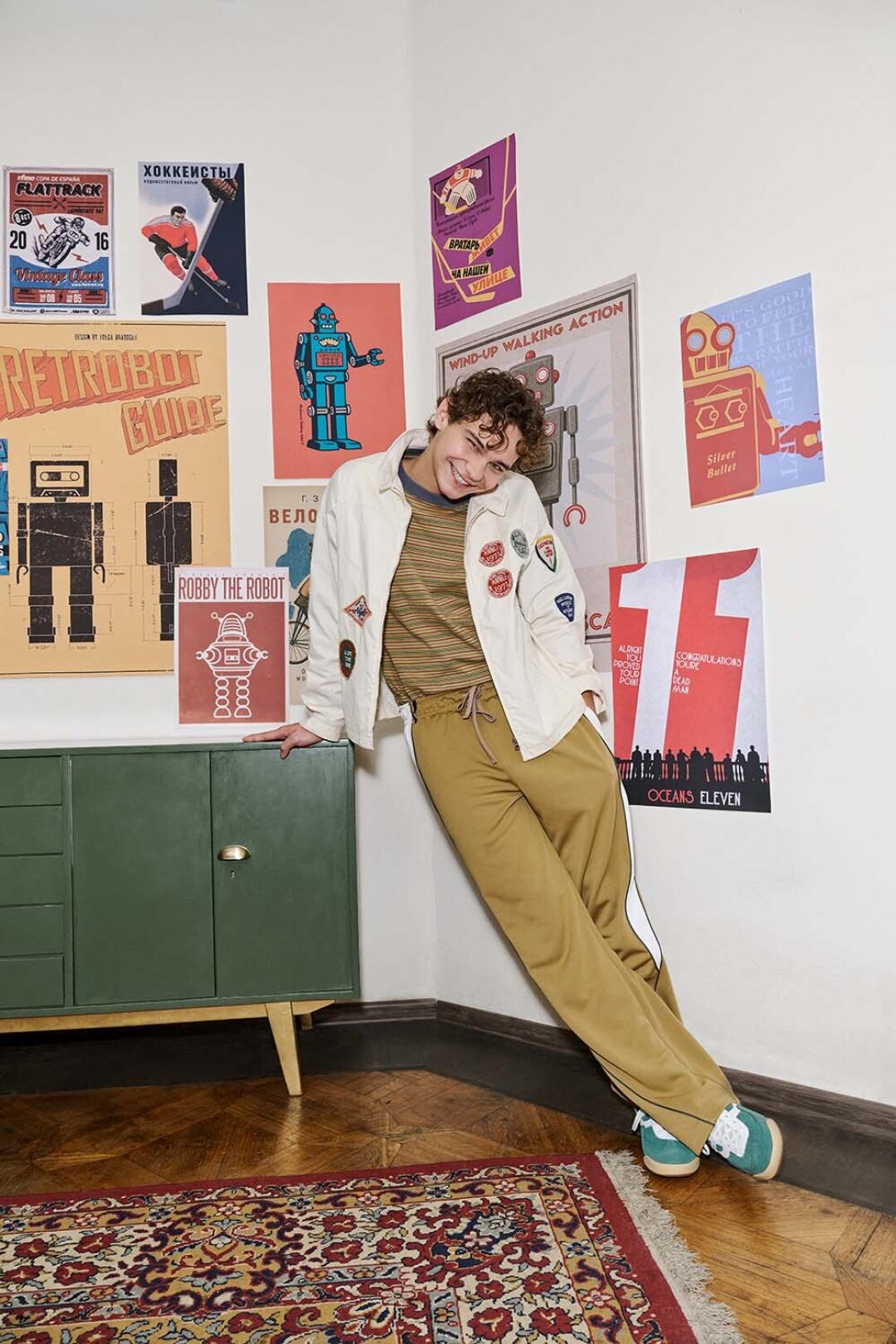 Куртка, футболка Nigel Cabourn, брюки Manastash, кеды POMPEII (все — NUW Store)