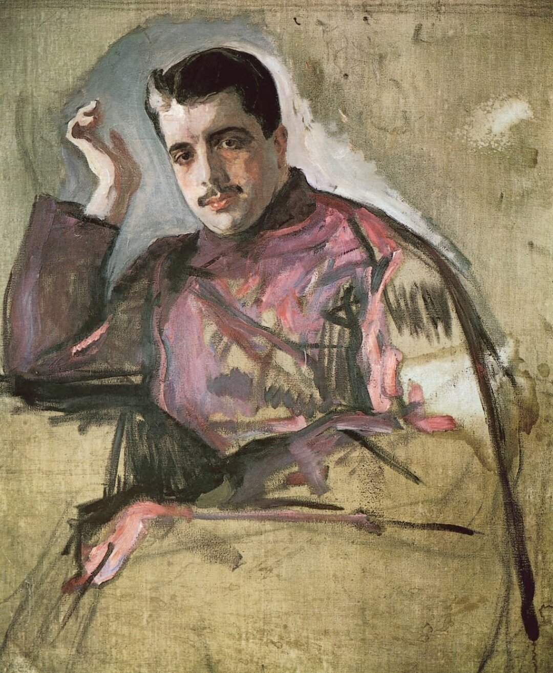 Валентин Серов, «Портрет Сергея Павловича Дягилева», 1904 год.