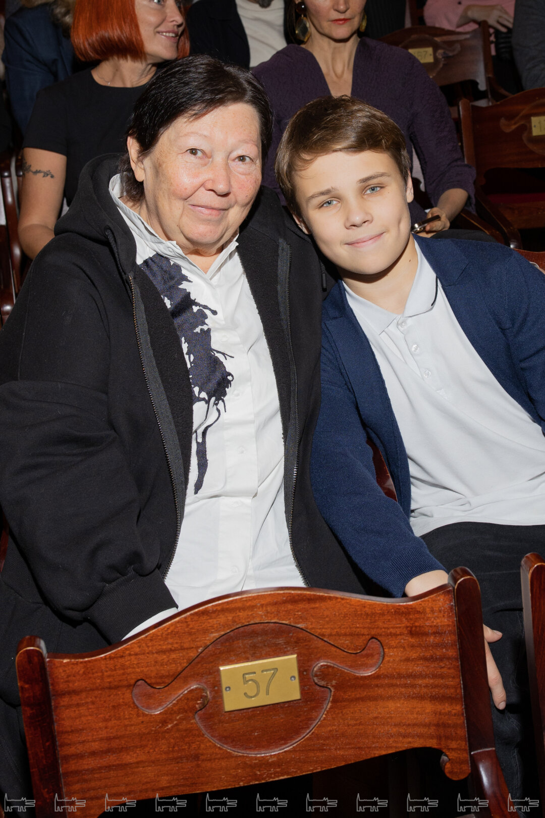 Татьяна Парфенова. с внуком