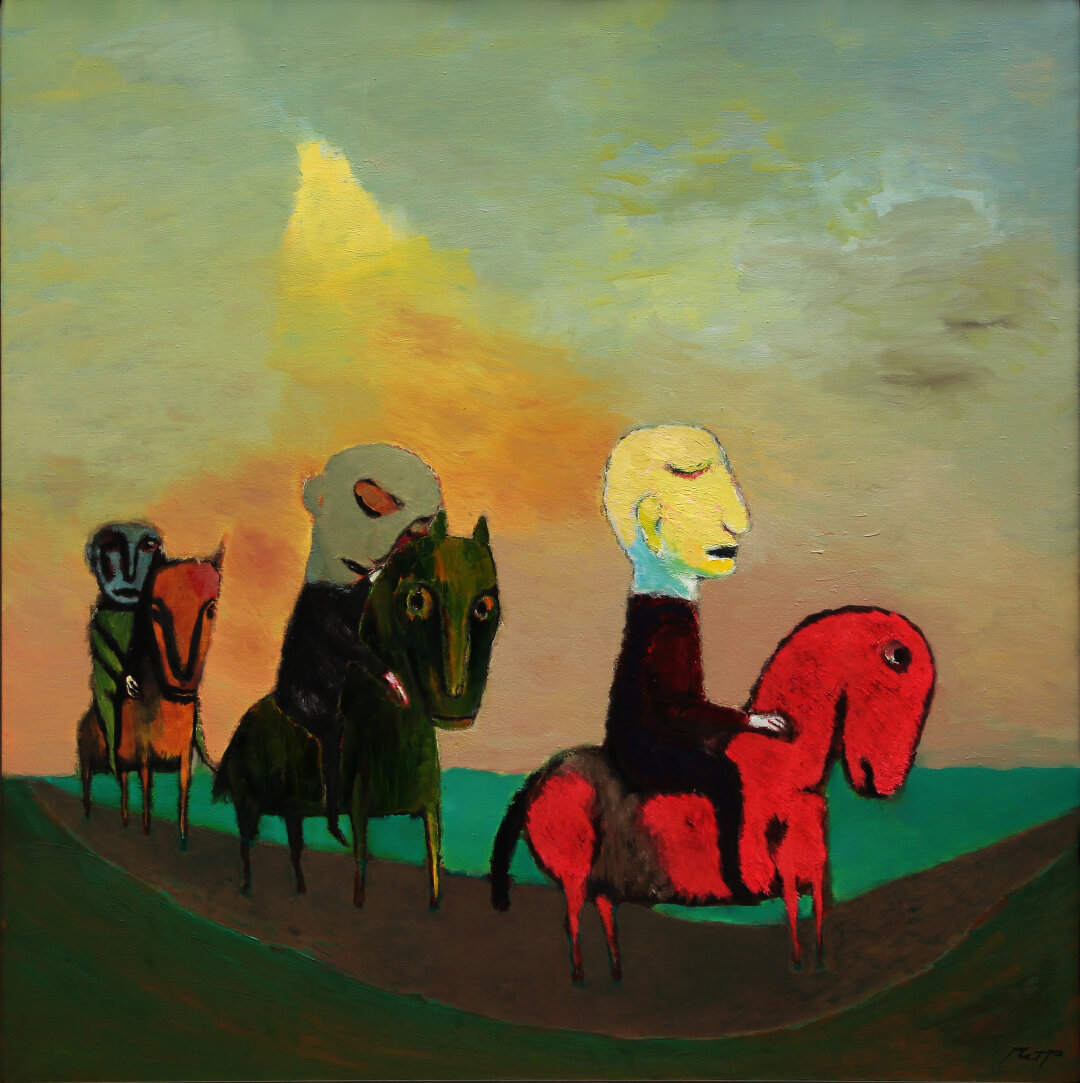 Петр Конников. Путники. 2009