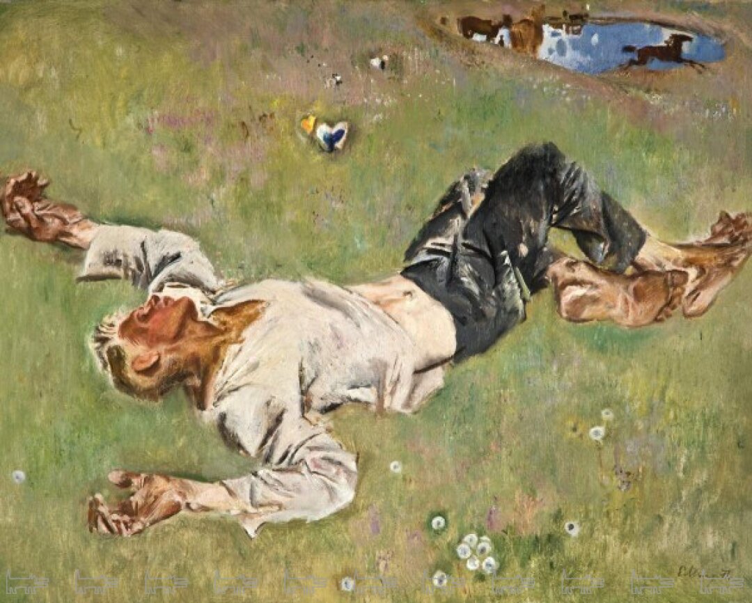 Евсей Моисеенко. Тишина. 1971