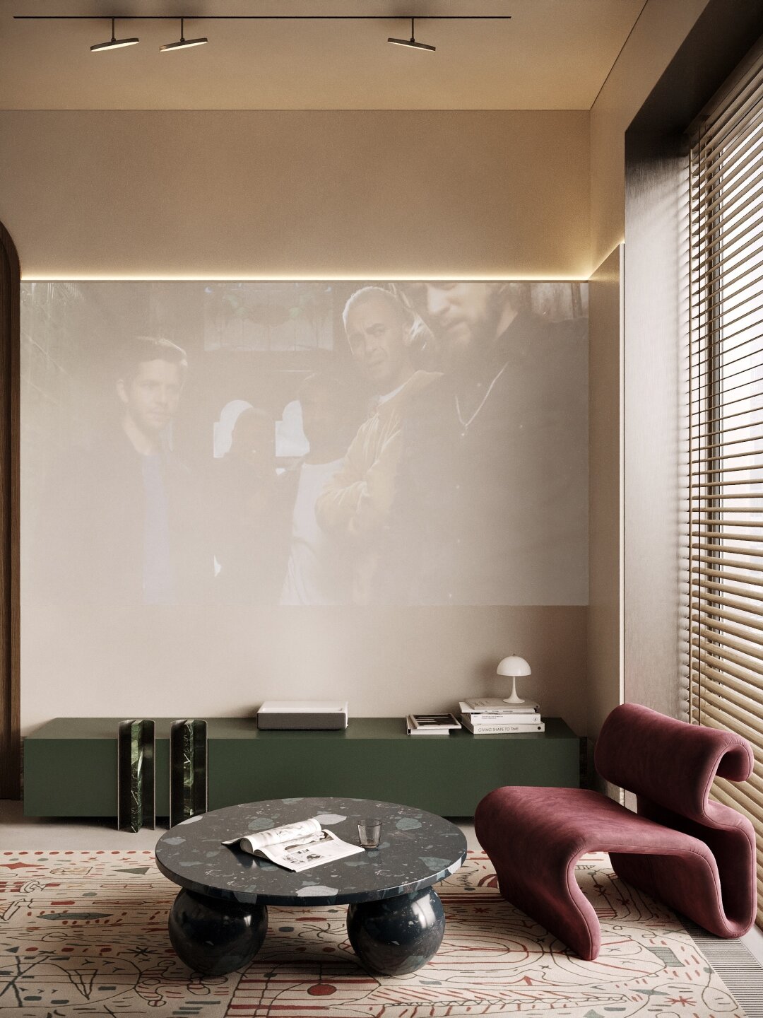 Пространство создавалось как осознанный диалог между двумя культурами (и двумя сердцами!)