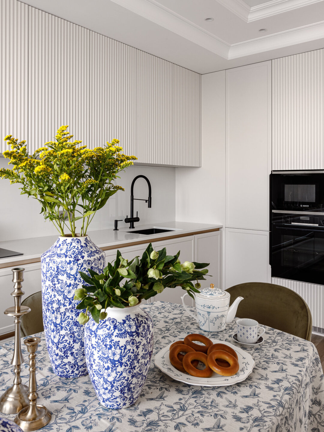 Кухню изготовила компания «Мебельрум»