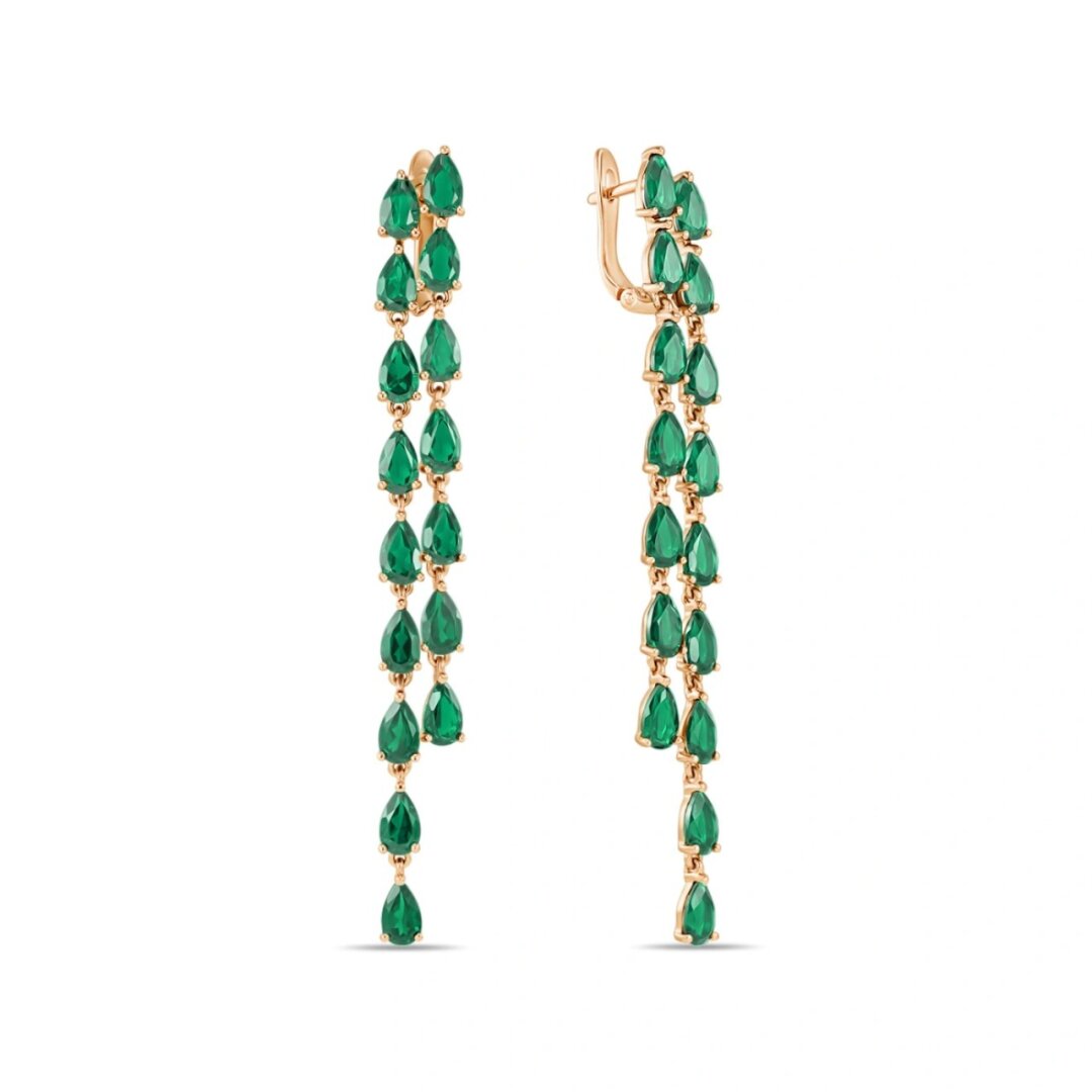 Серьги с агатами MIUZ Diamonds, 50 963 руб.