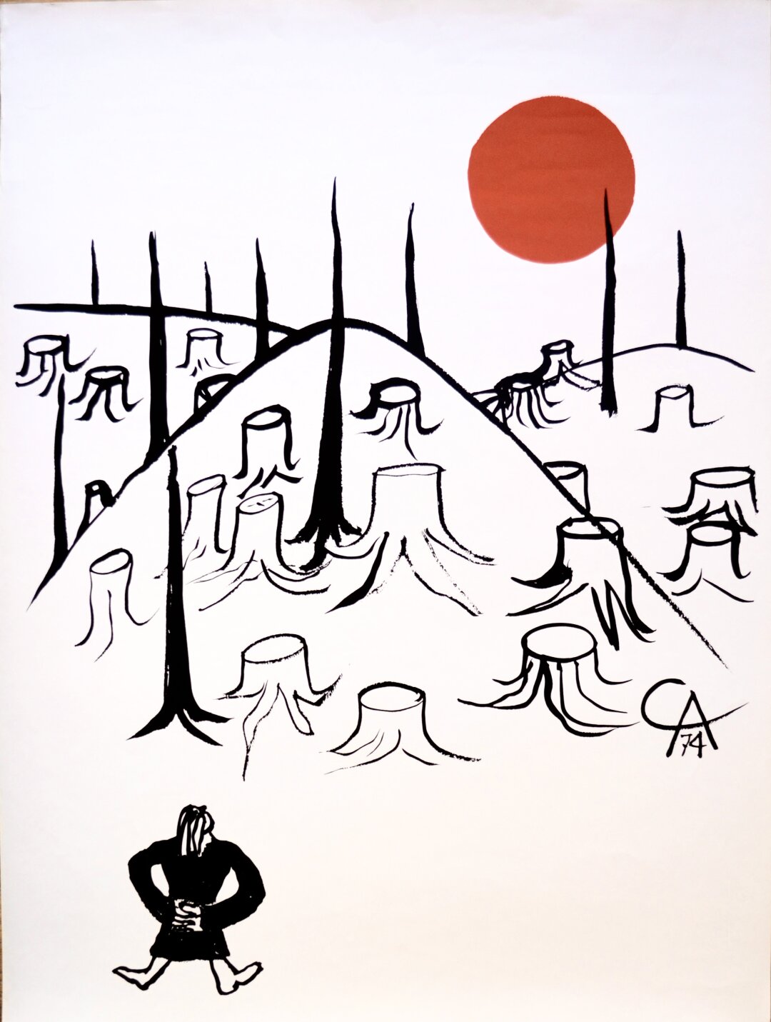 Александр Колдер «Лес», 1970-е годы