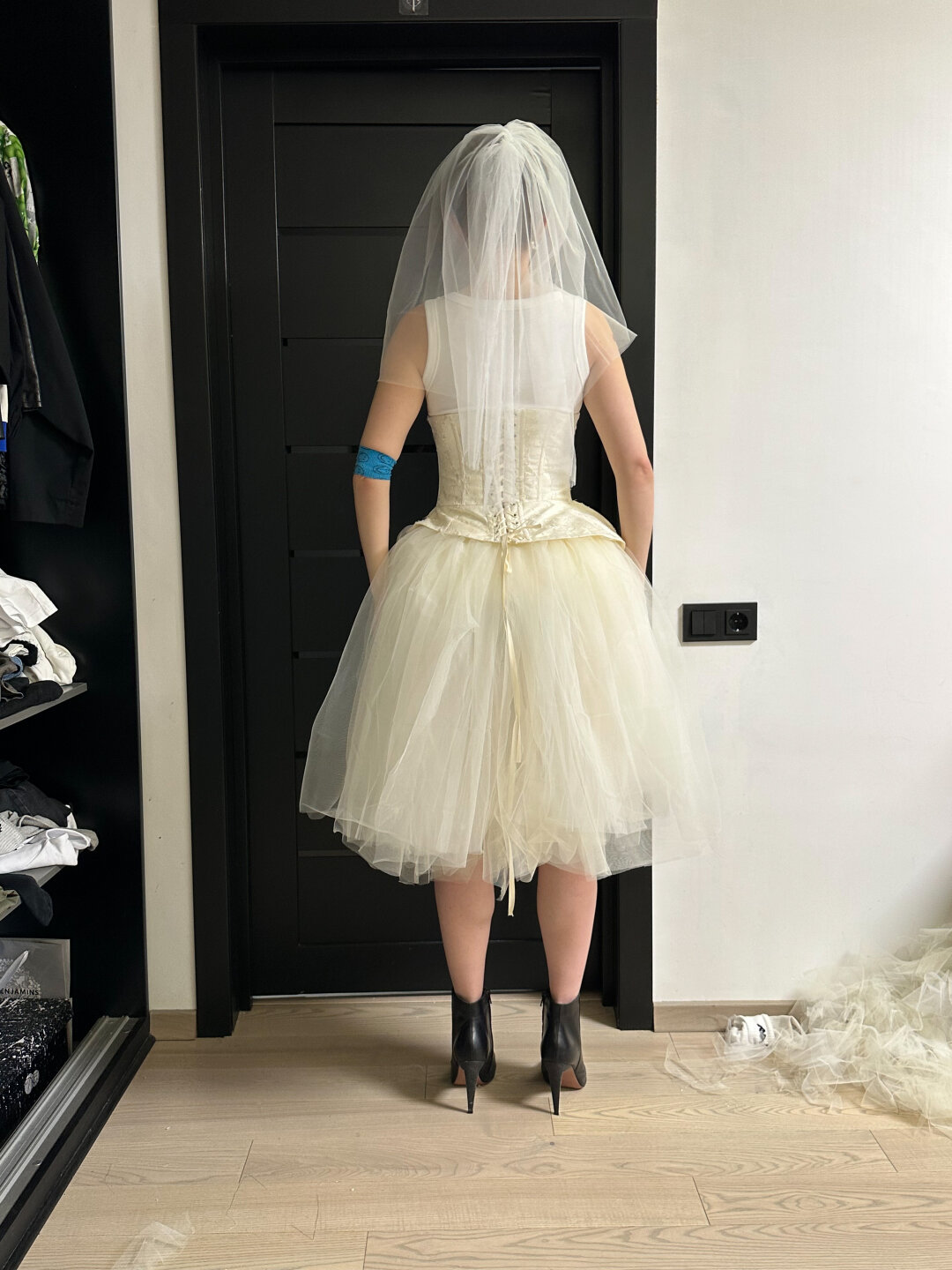 Примерка свадебного образа