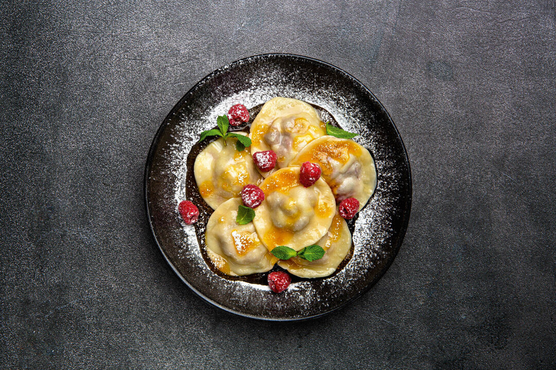 Вареники с вишней