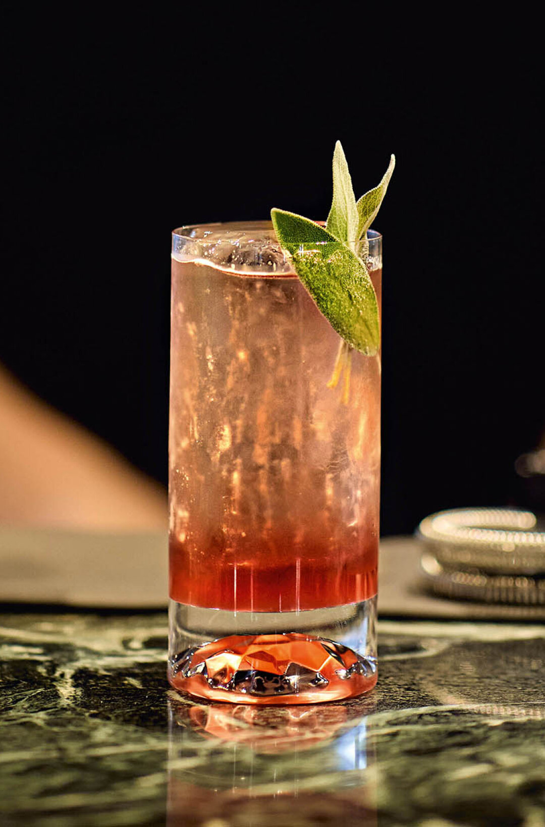 Американо с бобами тонка