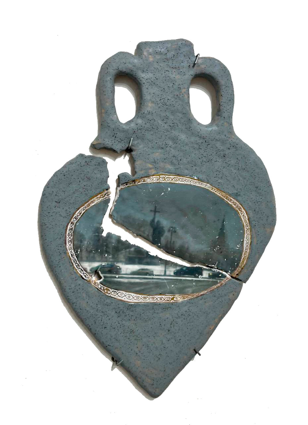 Ирина Корина. "Голубая амфора", из проекта "Античный амфоры", 2024