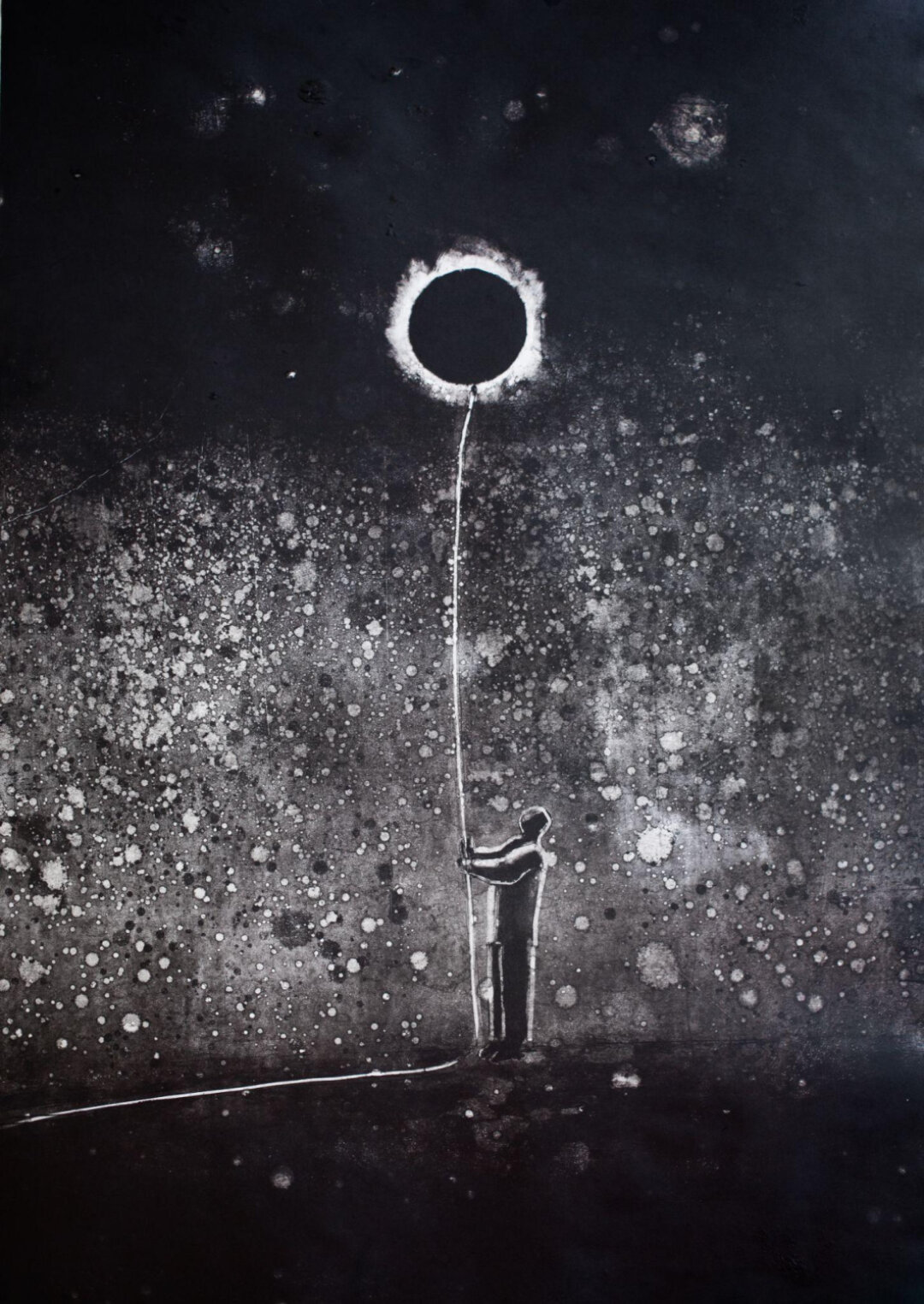 Янина Болдырева. Затмение, Сообщество Современных Сибирских Художников / СССХ