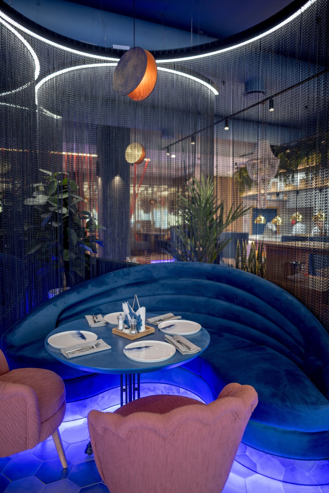 Интерьер ресторана «Черное море»