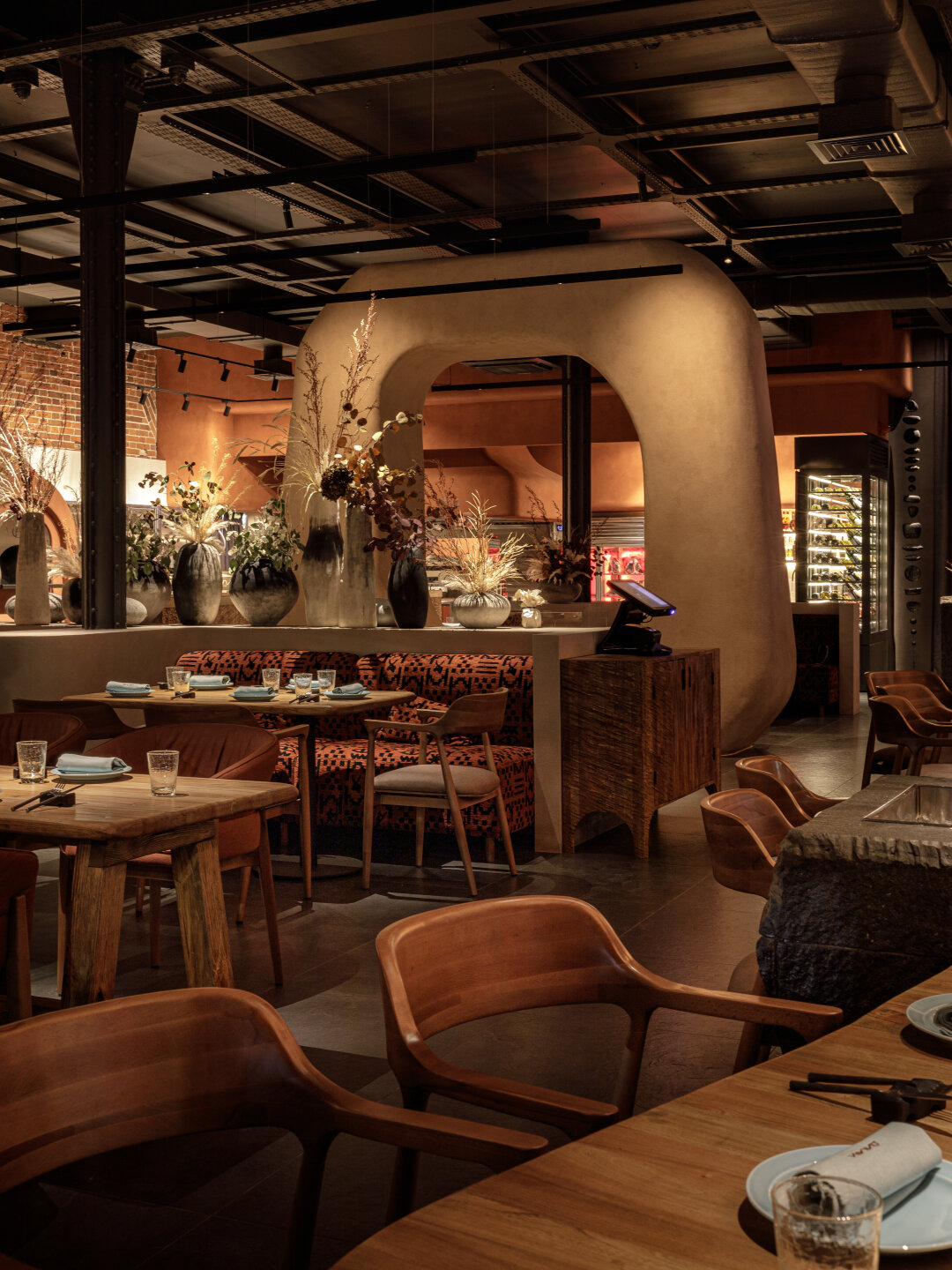 Интерьер ресторана «Дикари»