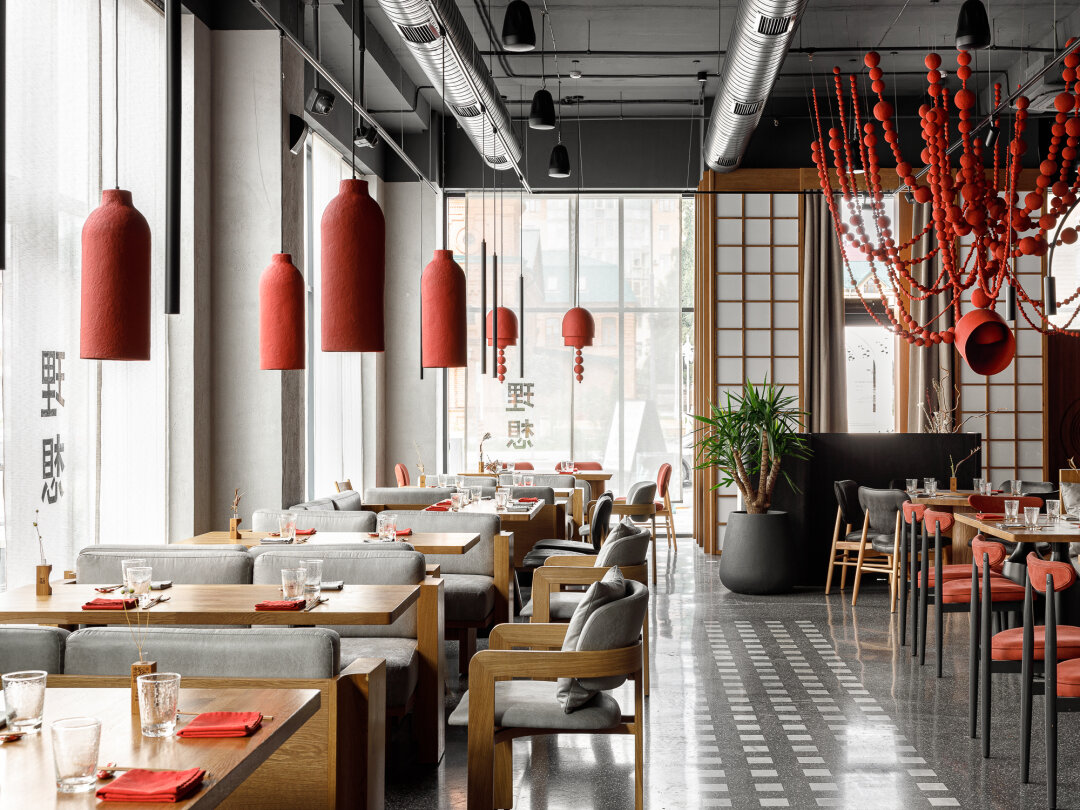 Интерьер ресторана Riso