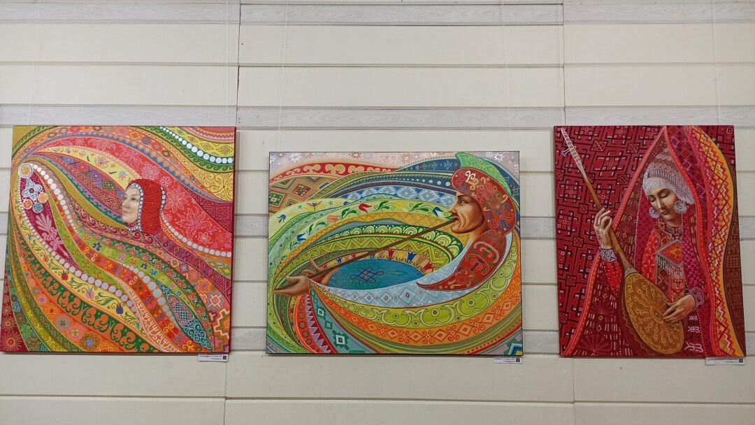 Выставка Зифы Тулумбаевой «Волшебные узоры»