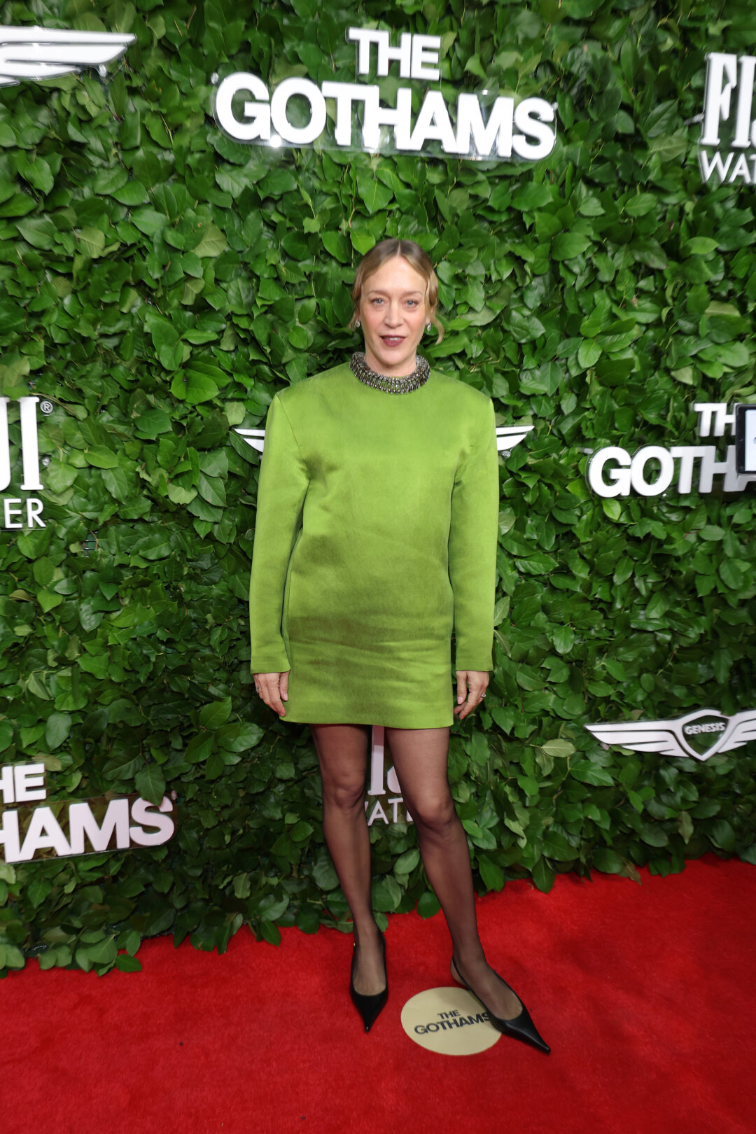 Хлое Севиньи в Saint Laurent