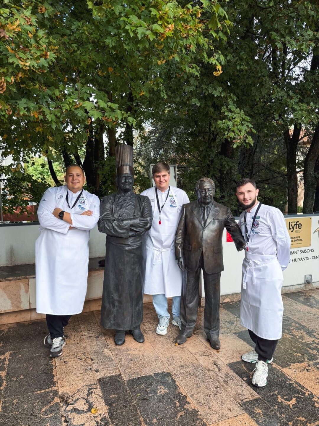 Иркутская команда в Лионе