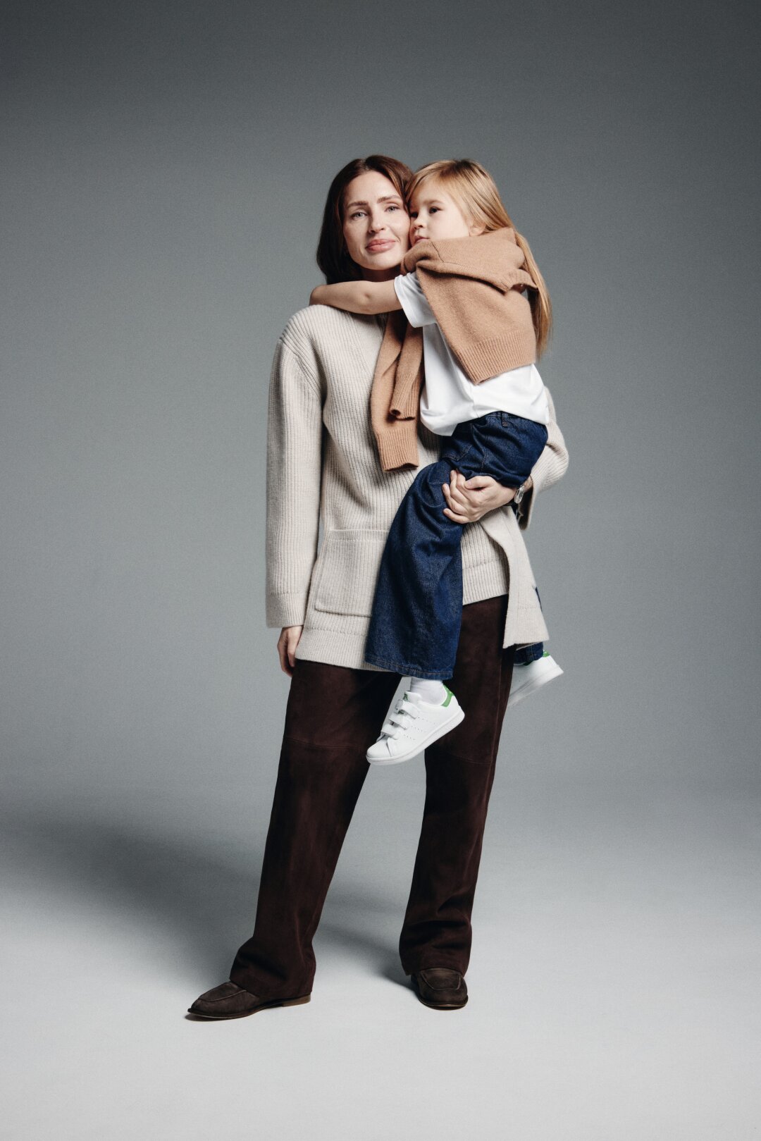 Анна Семак. с внучкой Евой