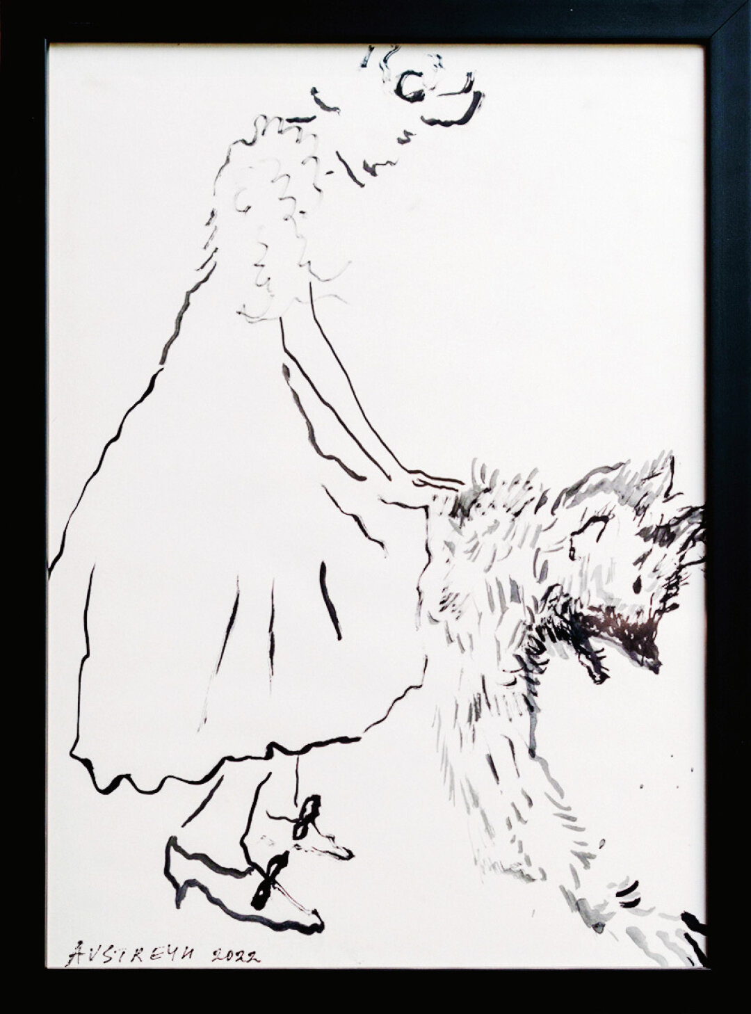 Графика Оли Австрейх.