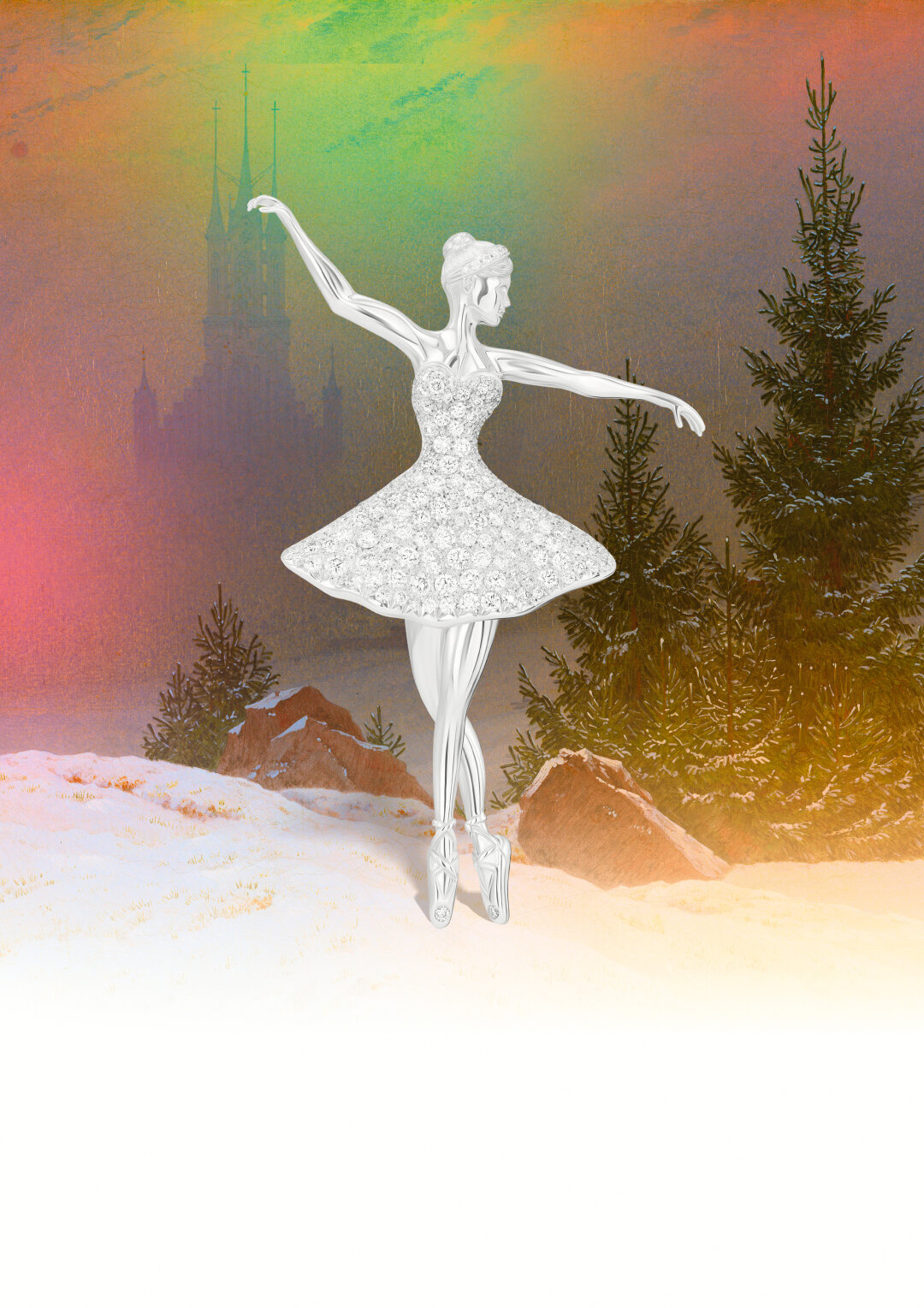 Брошь Mercury, 3 380 000 руб.