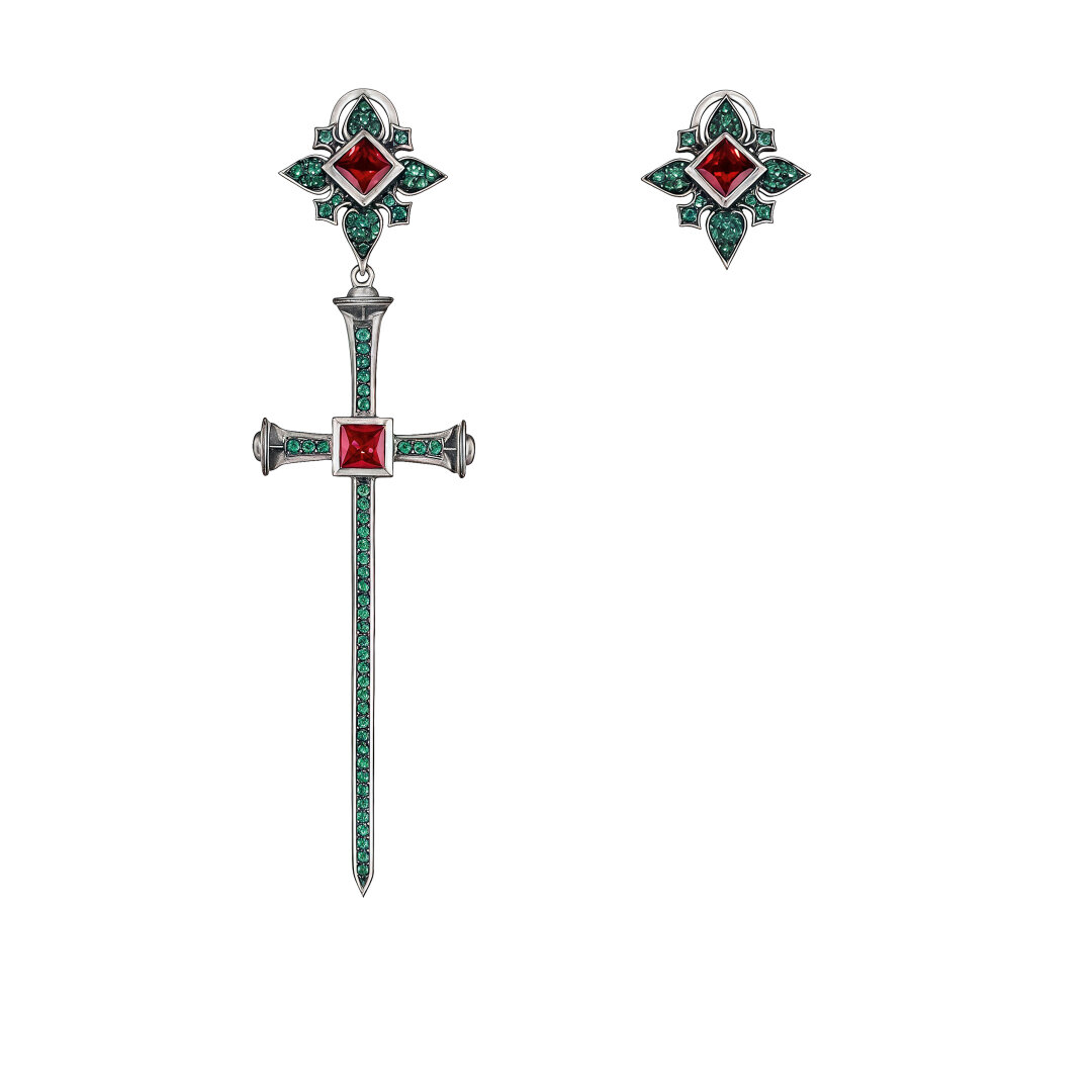 Серьги Russkaya Skazka